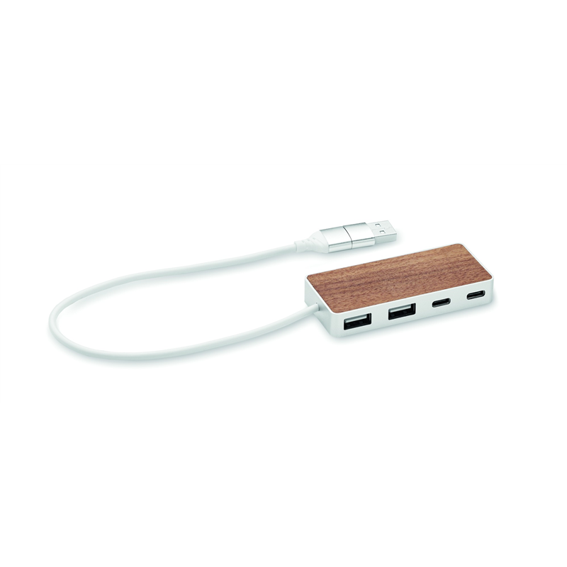 Hub USB 4 porty 27,5 cm UBAH