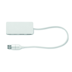 Hub USB 4 porty 27,5 cm UBAH
