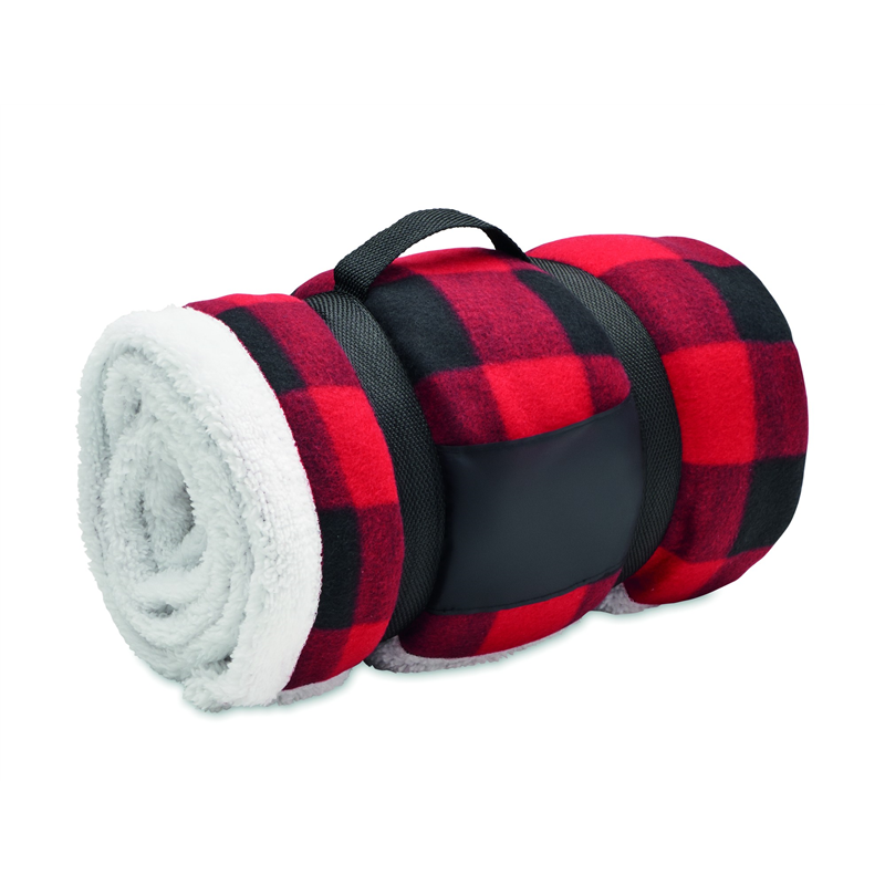 Koc polarowy sherpa RPET SHERMATT