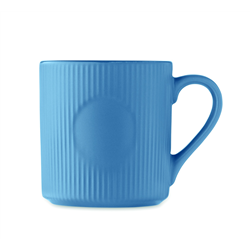 Kubek ceramiczny w prążki 340 m RIBMUG