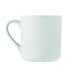 Kubek ceramiczny w prążki 340 m RIBMUG