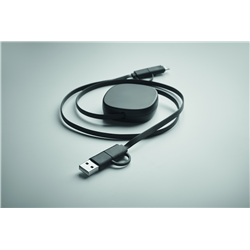 Zwijany kabel ładujący o mocy 6 LINEA