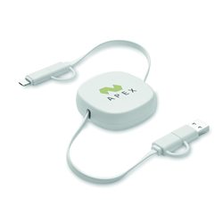 Zwijany kabel ładujący o mocy 6 LINEA
