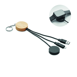 Brelok z kablem 4 w 1 60W BULE