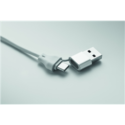 Brelok z kablem 4 w 1 60W BULE