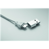 Brelok z kablem 4 w 1 60W BULE