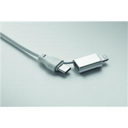 Brelok z kablem 4 w 1 60W BULE