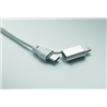 Brelok z kablem 4 w 1 60W BULE