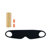 Zestaw podróżny w papierowej tubie MASKSET