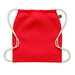 Worek ze sznurkiem Fairtrade 18 OSOLE DRAW COLOUR