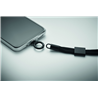 Smycz krótka do telefonu RPET NONETTE WRIST