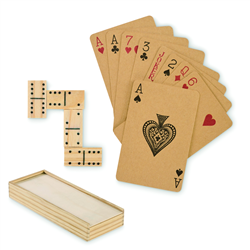 Zestaw domino i karty DOMI&CARDS