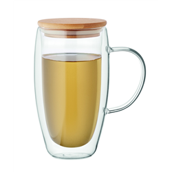 Szklany podwójnych  450 ml TEROL