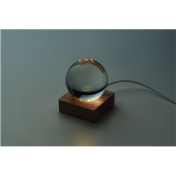 Szklana kula LED LIGHT