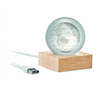 Szklana kula LED GLOBE LIGHT