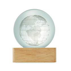 Szklana kula LED GLOBE LIGHT