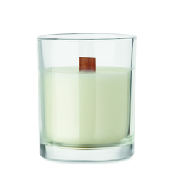 Świeca z wosku roślinnego 80gr KIVAS WOOD