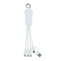 Kabel do ładowania 2 w 1 typ C ICAB
