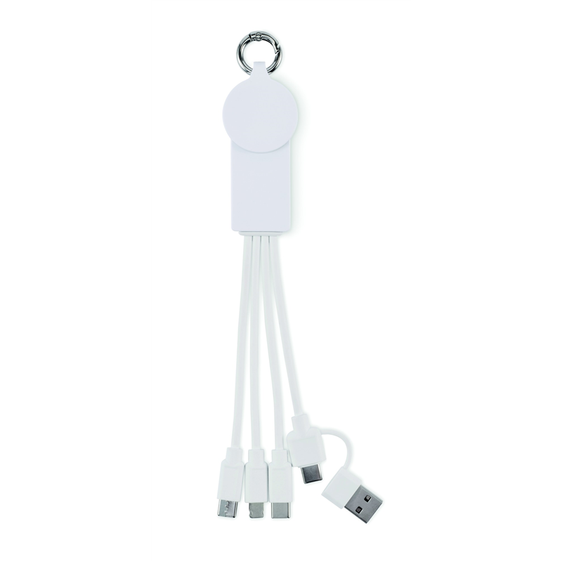 Kabel do ładowania 2 w 1 typ C ICAB