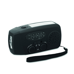 Przenośne radio z latarką LED ONDA