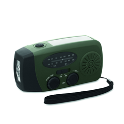 Przenośne radio z latarką LED ONDA