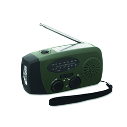 Przenośne radio z latarką LED ONDA