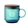 Kubek szklany prążkowany 300ml VITRIO MUG