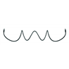 Pleciony kabel magnetycznyRPET BRAID