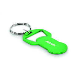 Aluminiowy brelok z otwieraczem do CLAVE