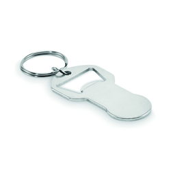 Aluminiowy brelok z otwieraczem do CLAVE