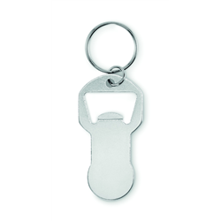 Aluminiowy brelok z otwieraczem do CLAVE