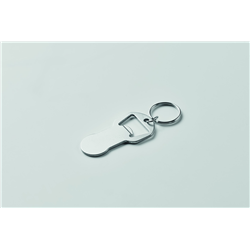 Aluminiowy brelok z otwieraczem do CLAVE