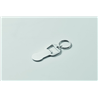 Aluminiowy brelok z otwieraczem do CLAVE