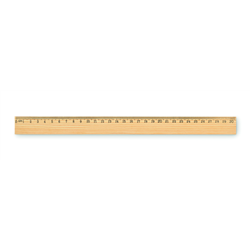 Drewniana linijka 30 cm RULER30