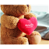 Duży miś z sercem 23cm SNUGGLE