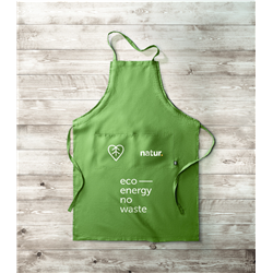 Fartuch regulowany z konopi NAIMA APRON