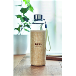 Szklana butelka w etui 500ml UTAH TOUCH