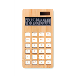 12-cyfrowy kalkulator, bambus CALCUBIM