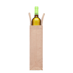 Jutowa torba na wino/1 butelka CAMPO DI VINO