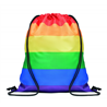 Tęczowa torba na zakupy z RPET BOW
