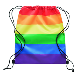 Tęczowa torba na zakupy z RPET BOW