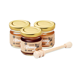 Zestaw 3 sztuk miodu BEEBEE SET