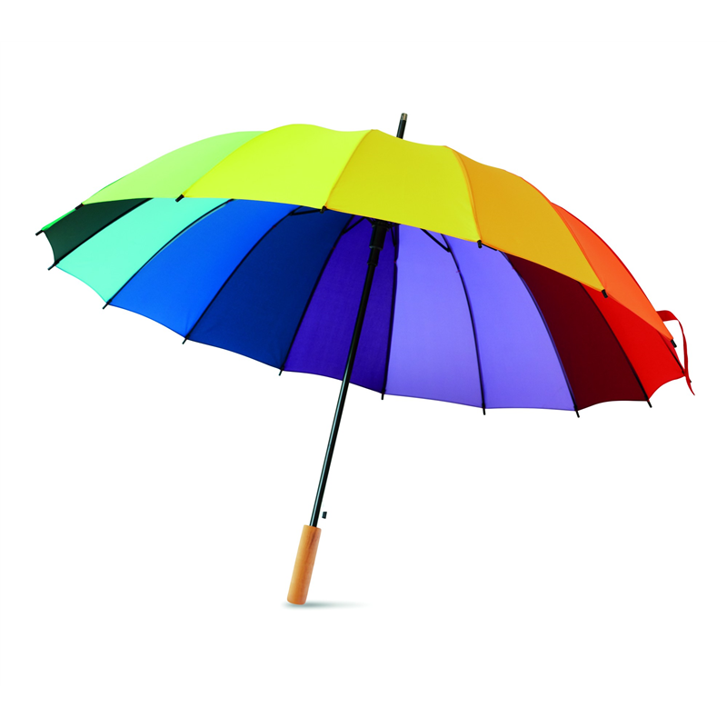 Tęczowy parasol 27 cali BOWBRELLA
