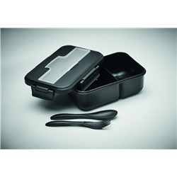 Lunch box ze sztućcami z PP MAKAN