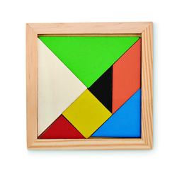 Drewniane puzzle Tangram TANGRAM