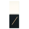 Notes z papierem typu zdrapka BLACK