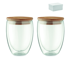 2 szklanki 350 ml w pudełku TIRANA SET