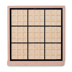 Drewniana gra planszowa sudoku SUDOKU