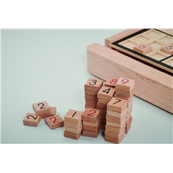 Drewniana gra planszowa sudoku SUDOKU