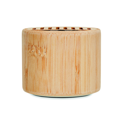 Bambusowy głośnik bezprzew. ROUND LUX